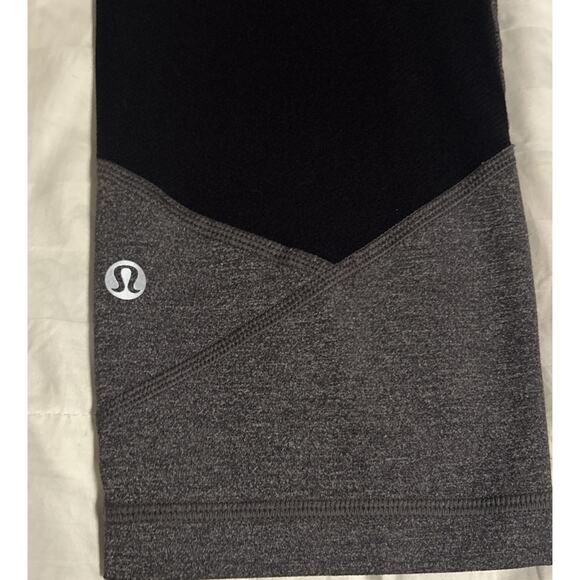 Lululemon Activewear Yoga Pants Charcoal Gray Black Leggings Size 8 23” Inseam - Picture 5 of 11